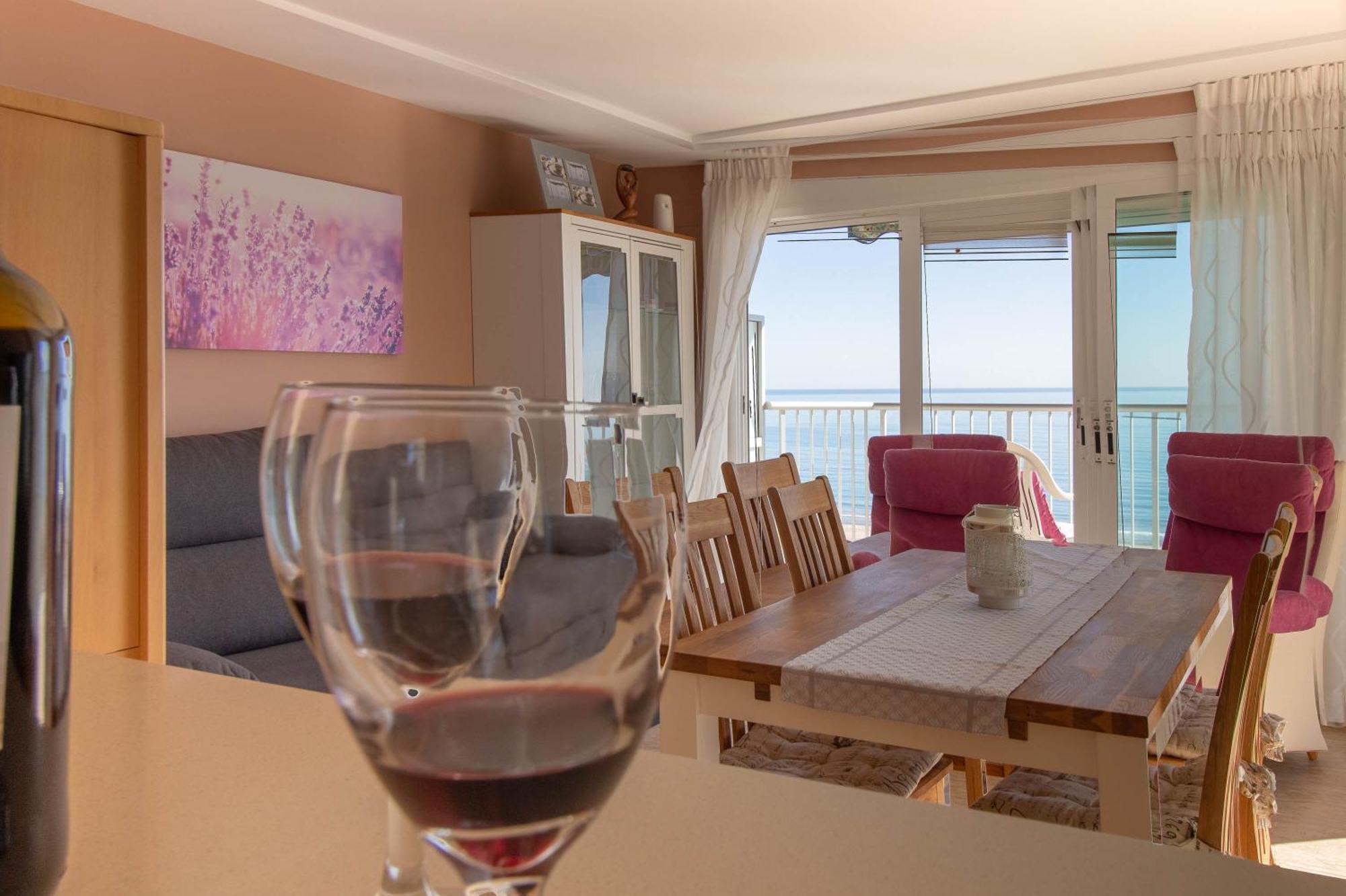 Apartament Cullera: Vistas Al Mar En En Centro De La Bahia Zewnętrze zdjęcie